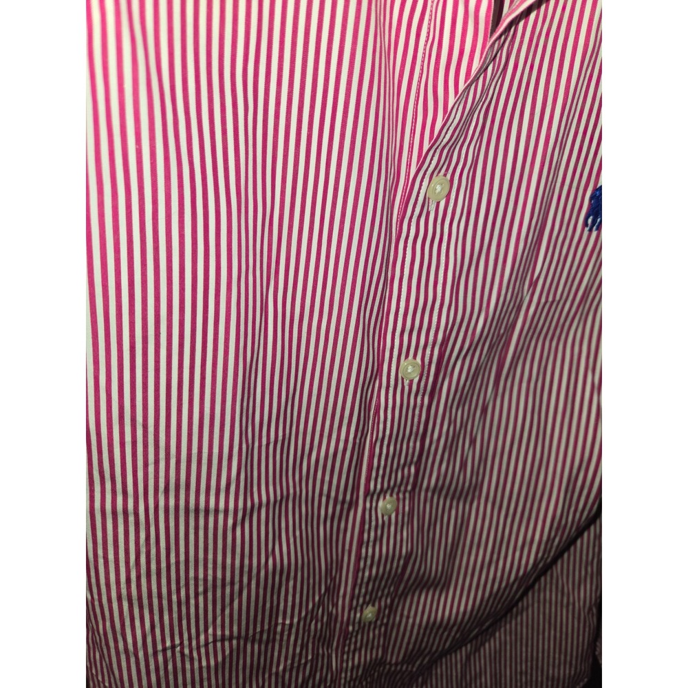 Polo by Ralph Lauren Pink Striped Button-Down Shirt - Picture 3 of 7